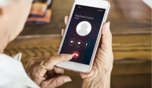 cell phone call screen